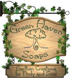 GREEN HAVEN SOAPS EARTHEN CREATIONS FOR BODY AND SOUL trademark