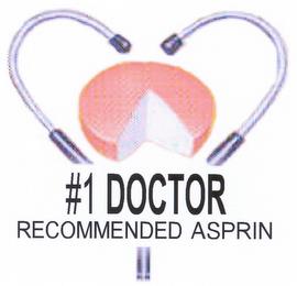 #1 DOCTOR RECOMMENDED ASPIRIN trademark