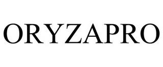 ORYZAPRO trademark