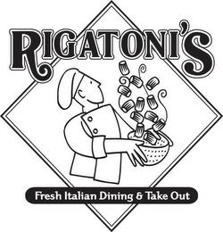 RIGATONI'S FRESH ITALIAN DINING & TAKE OUT trademark