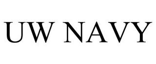 UW NAVY trademark