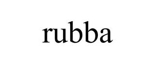 RUBBA trademark