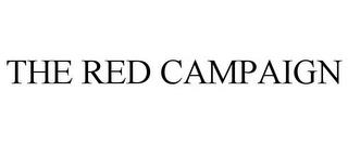 THE RED CAMPAIGN trademark