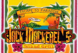 ESCAPE TO PARADISE JACK MACKEREL'S ISLAND GRILL trademark