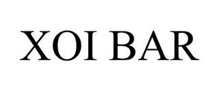 XOI BAR trademark