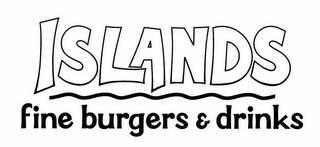 ISLANDS FINE BURGERS & DRINKS trademark