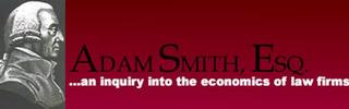 ADAM SMITH, ESQ. ...AN INQUIRY INTO THE ECONOMICS OF LAW FIRMS trademark