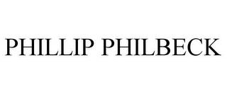 PHILLIP PHILBECK trademark