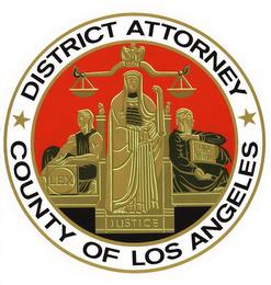 DISTRICT ATTORNEY COUNTY OF LOS ANGELES LEX LUX ET VERITAS JUSTICE trademark