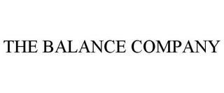 THE BALANCE COMPANY trademark