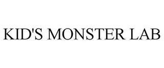 KID'S MONSTER LAB trademark