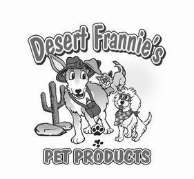 DESERT FRANNIE'S PET PRODUCTS trademark