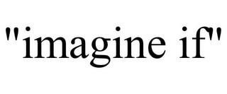 "IMAGINE IF" trademark