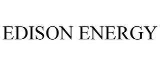 EDISON ENERGY trademark