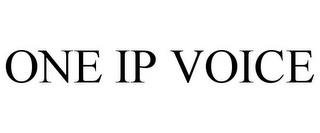 ONE IP VOICE trademark