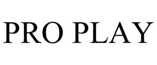 PRO PLAY trademark