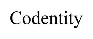 CODENTITY trademark