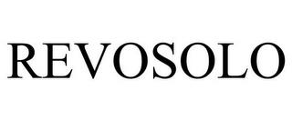 REVOSOLO trademark