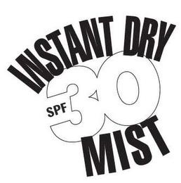 INSTANT DRY SPF 30 MIST trademark