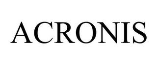 ACRONIS trademark