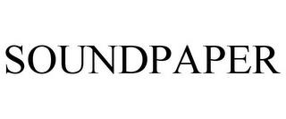 SOUNDPAPER trademark