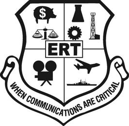 ERT WHEN COMMUNICATIONS ARE CRITICAL trademark