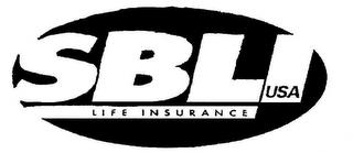 SBLI USA LIFE INSURANCE trademark