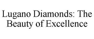 LUGANO DIAMONDS: THE BEAUTY OF EXCELLENCE trademark