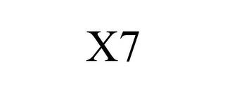 X7 trademark