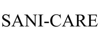 SANI-CARE trademark