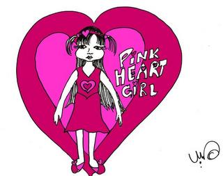 PINK HEART GIRL trademark