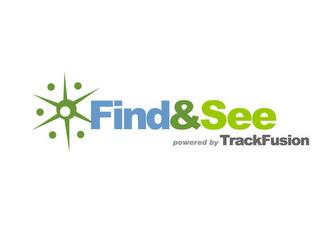 FIND&SEE POWERED BY TRACK FUSION trademark