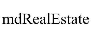 MDREALESTATE trademark