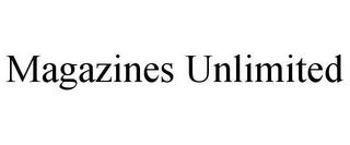 MAGAZINES UNLIMITED trademark