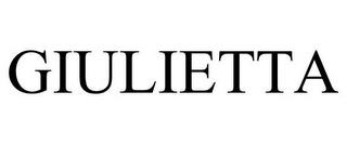 GIULIETTA trademark