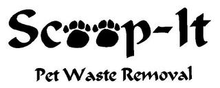 SCOOP-IT PET WASTE REMOVAL trademark