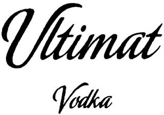 ULTIMAT VODKA trademark