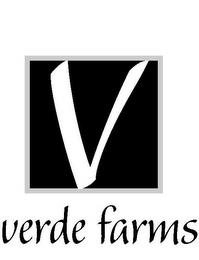 V VERDE FARMS trademark