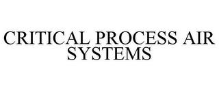 CRITICAL PROCESS AIR SYSTEMS trademark