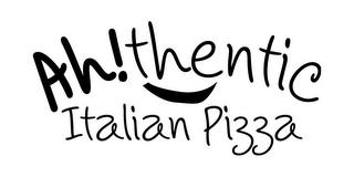 AH!THENTIC ITALIAN PIZZA trademark