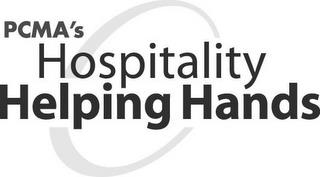 C PCMA'S HOSPITALITY HELPING HANDS trademark