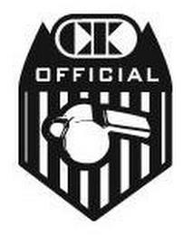 CK OFFICIAL trademark