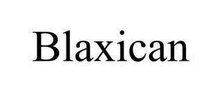 BLAXICAN trademark