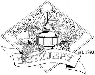 TAMBORINE MOUNTAIN DISTILLERY EST. 1993 trademark