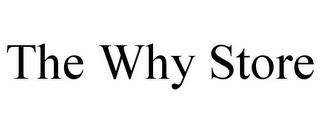 THE WHY STORE trademark