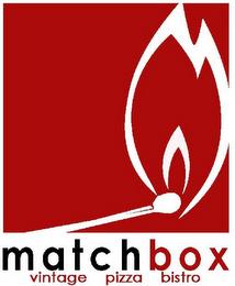 MATCHBOX VINTAGE PIZZA BISTRO trademark