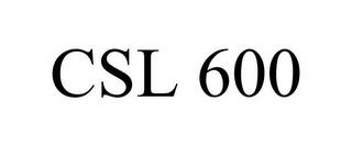 CSL 600 trademark