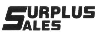 SURPLUS SALES trademark