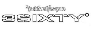 ROCKFORD FOSGATE 3SIXTY° trademark