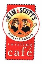 KIM & SCOTT'S PRETZEL BAKERY TWISTING CAFÉ trademark